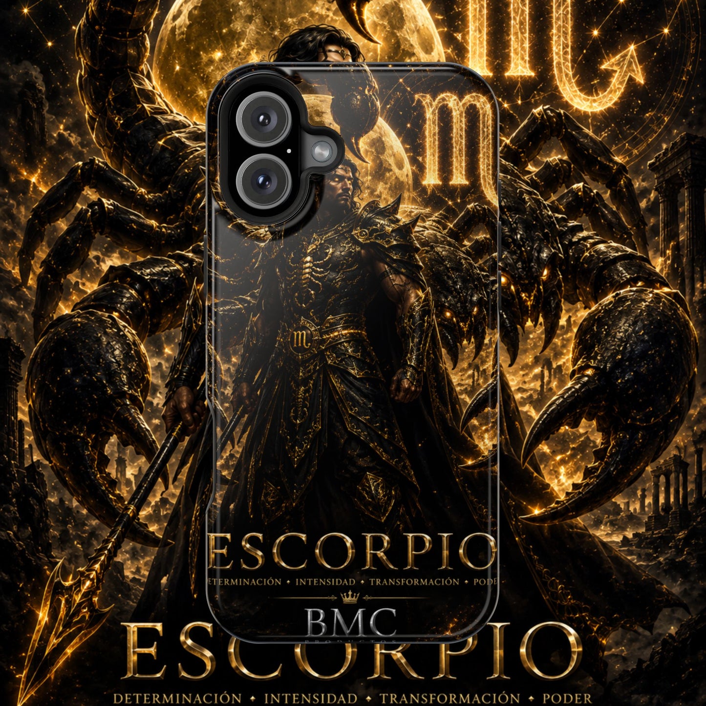 "Funda Magnética Reforzada ESCORPIO – El Vigilante de las Sombras"