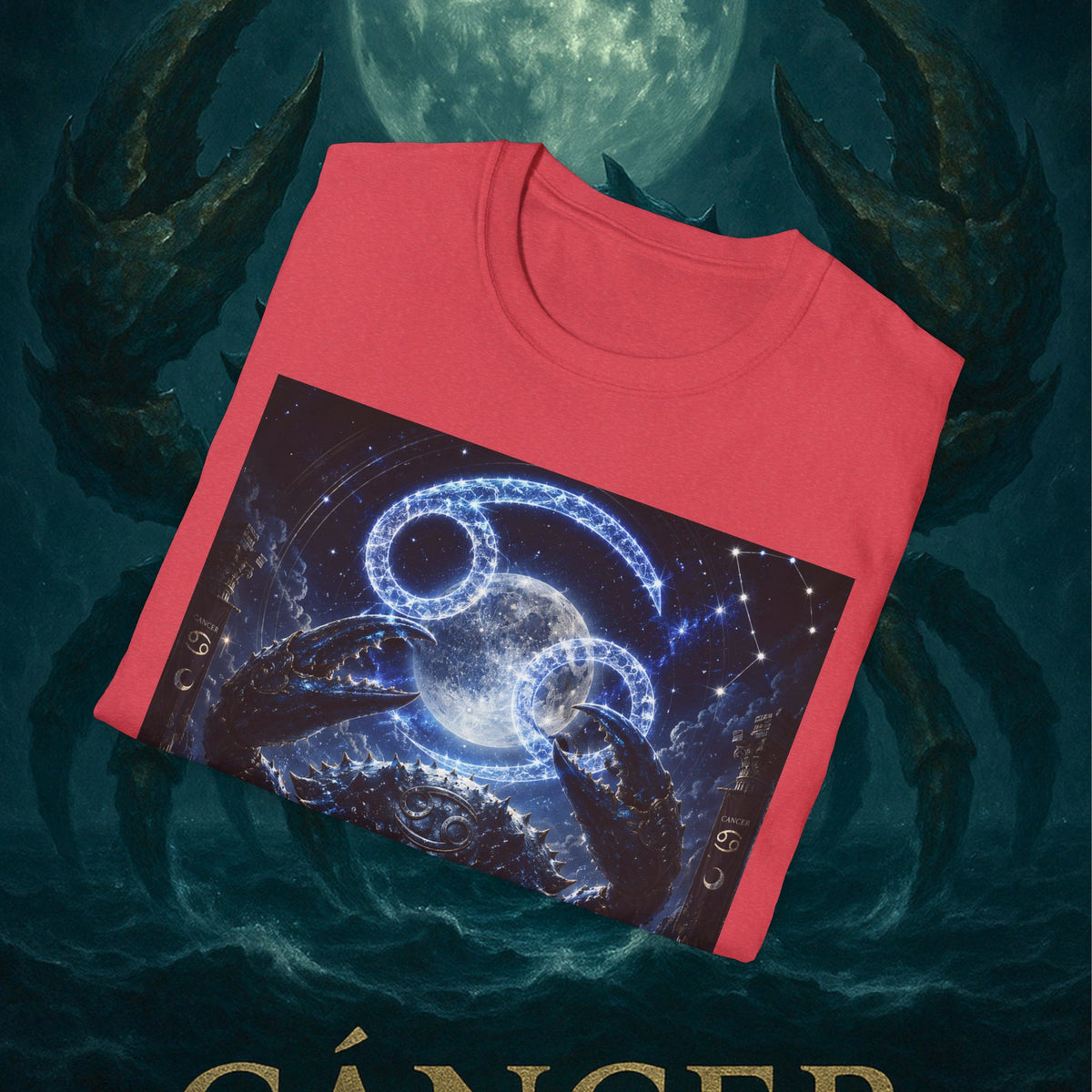 "Camiseta ♋ Cáncer — Guardián de las profundidades"