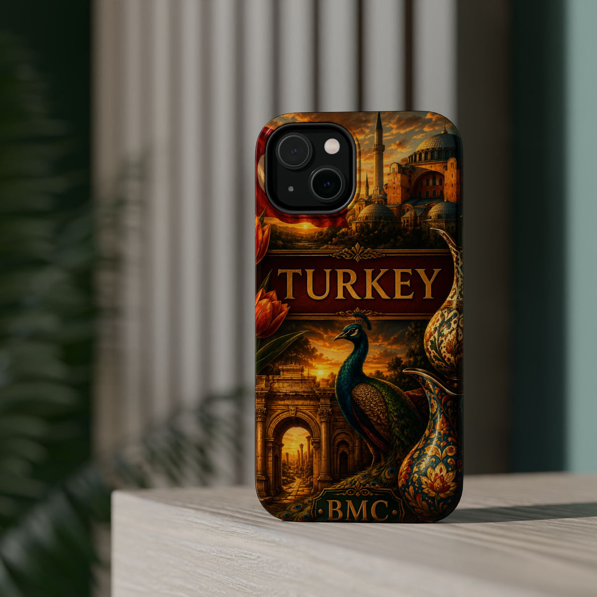 "Reinforced Magnetic Case Turkey✨ – Where East meets West"