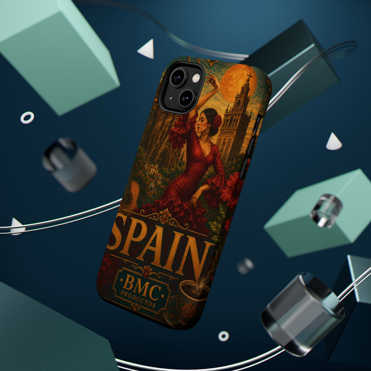 "Reinforced Magnetic Case Spain: Passion, Art, and Flavors That Make You Fall in Love 🎨💃🍷" 
