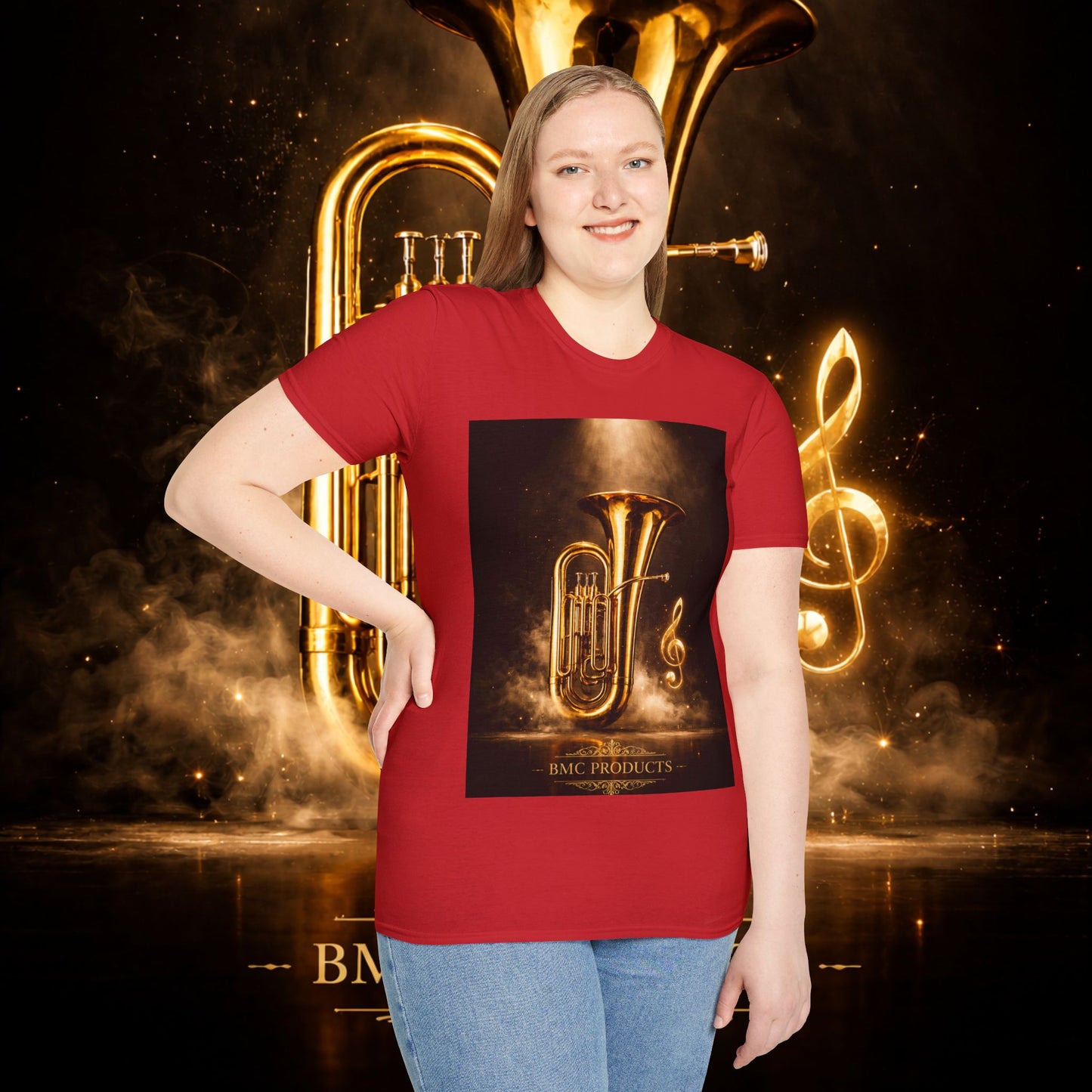 "Camiseta Tuba 🎺🔥 Cuando el alma suena, todo arde.”