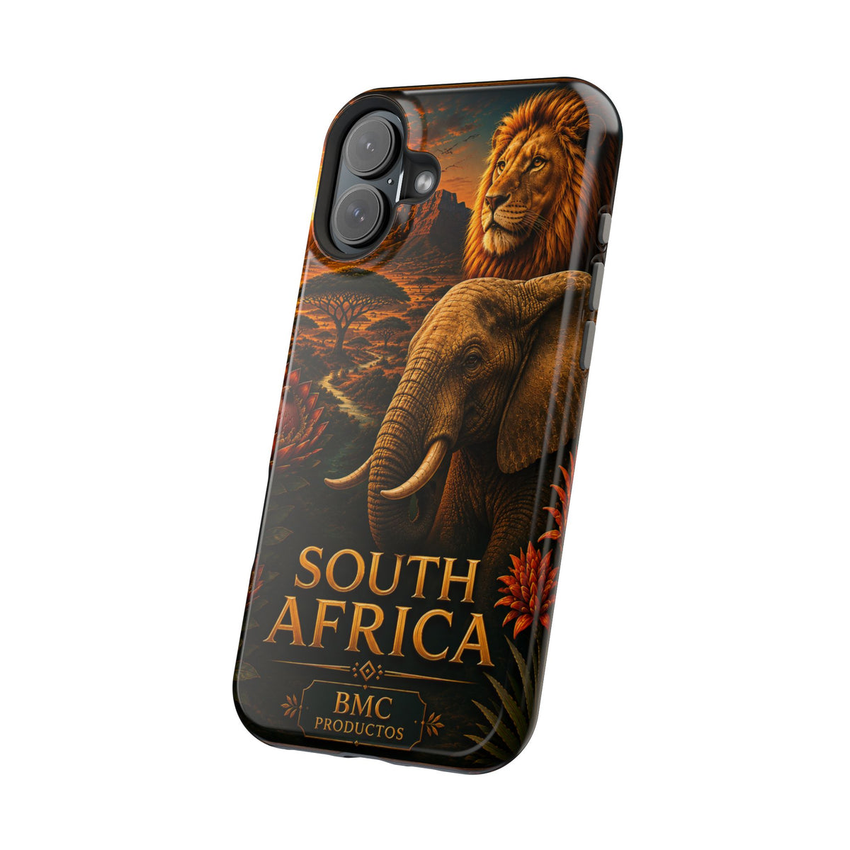 "Reinforced Magnetic Case South Africa 🌍 – A world of adventure and diversity"