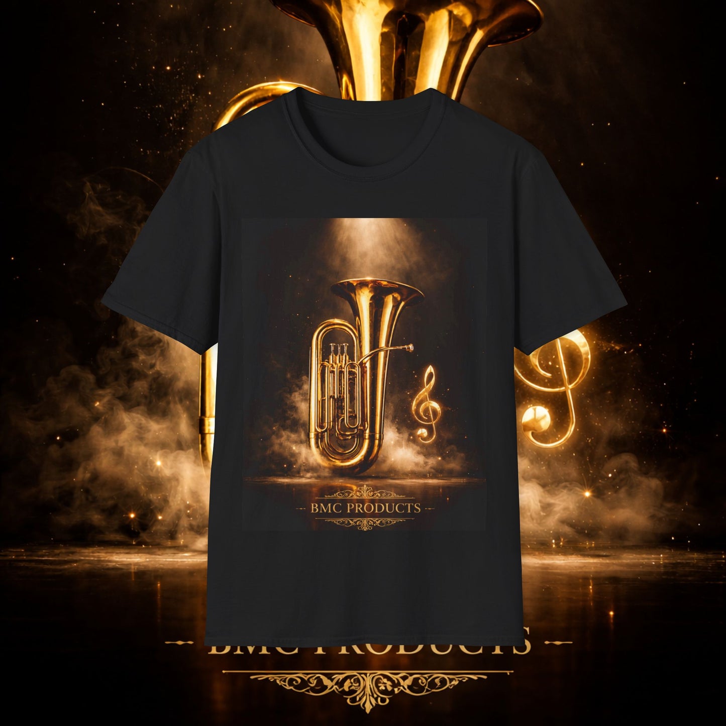 "Camiseta Tuba 🎺🔥 Cuando el alma suena, todo arde.”
