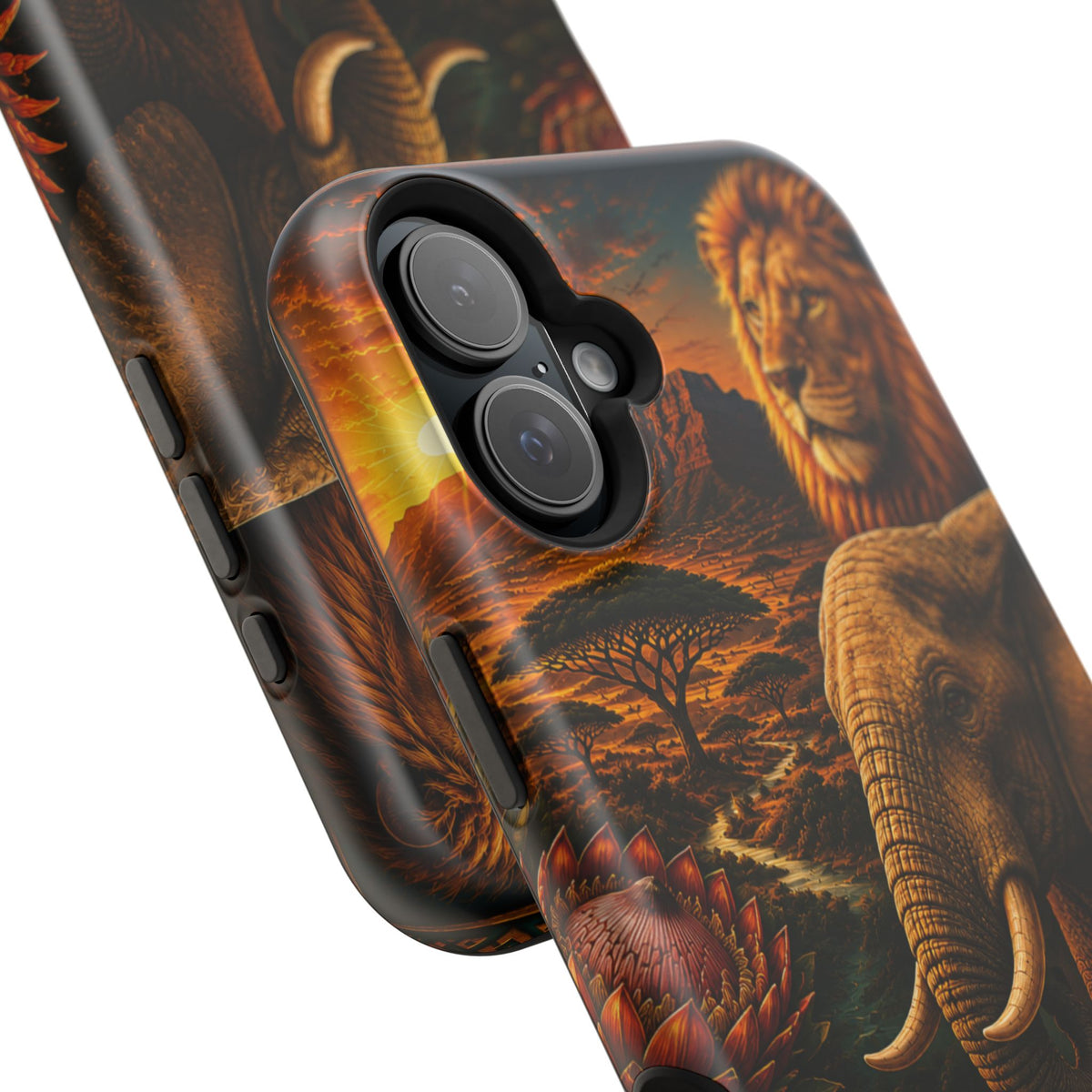 "Reinforced Magnetic Case South Africa 🌍 – A world of adventure and diversity"