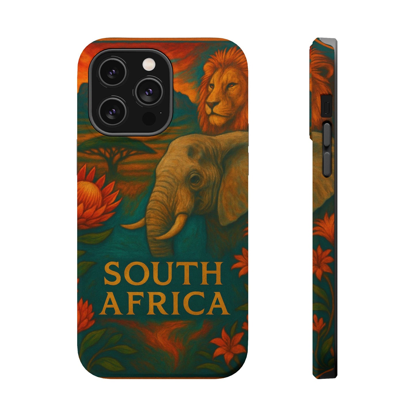 "Funda Magnética Reforzada Magnética Reforzada Sudáfrica 🌍 – Un mundo de aventuras y diversidad"