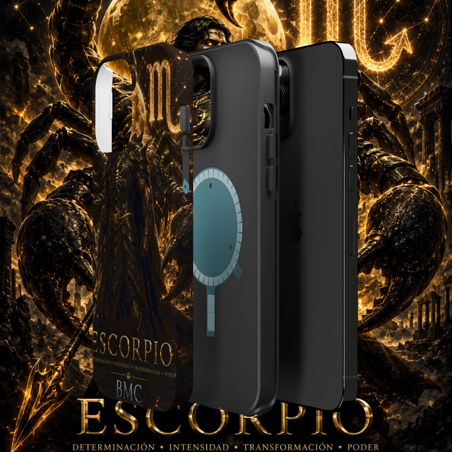 "Funda Magnética Reforzada ESCORPIO – El Vigilante de las Sombras"