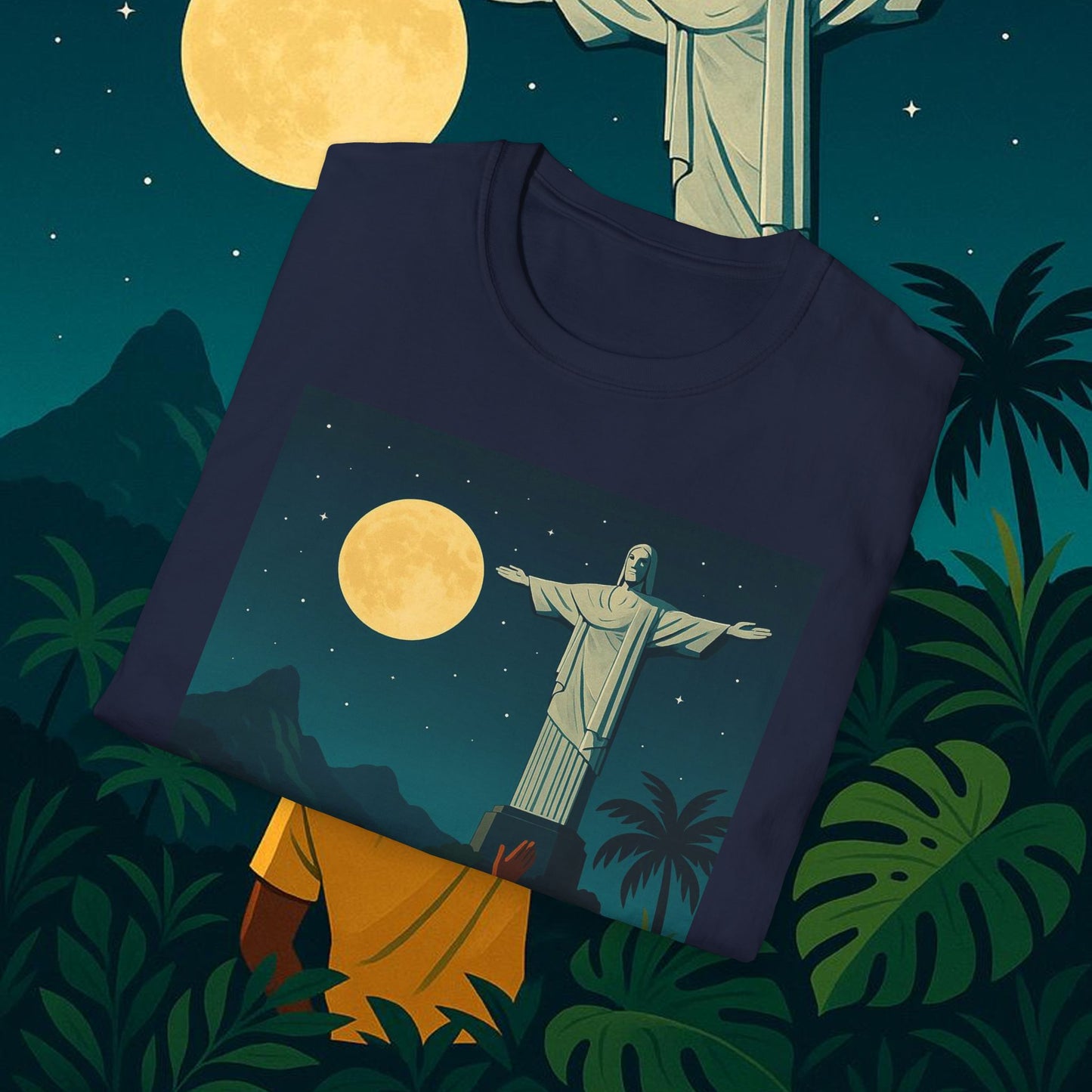 "Camiseta Brasil: Ritmo, Naturaleza y Alegría Infinita 🎶🌴🏖️"
