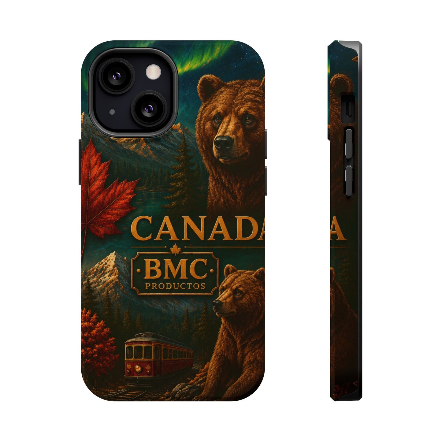 "Funda Magnética Reforzada Magnética Reforzada Canadá: Naturaleza Majestuosa y Espíritu Libre 🍁🏞️🦌"