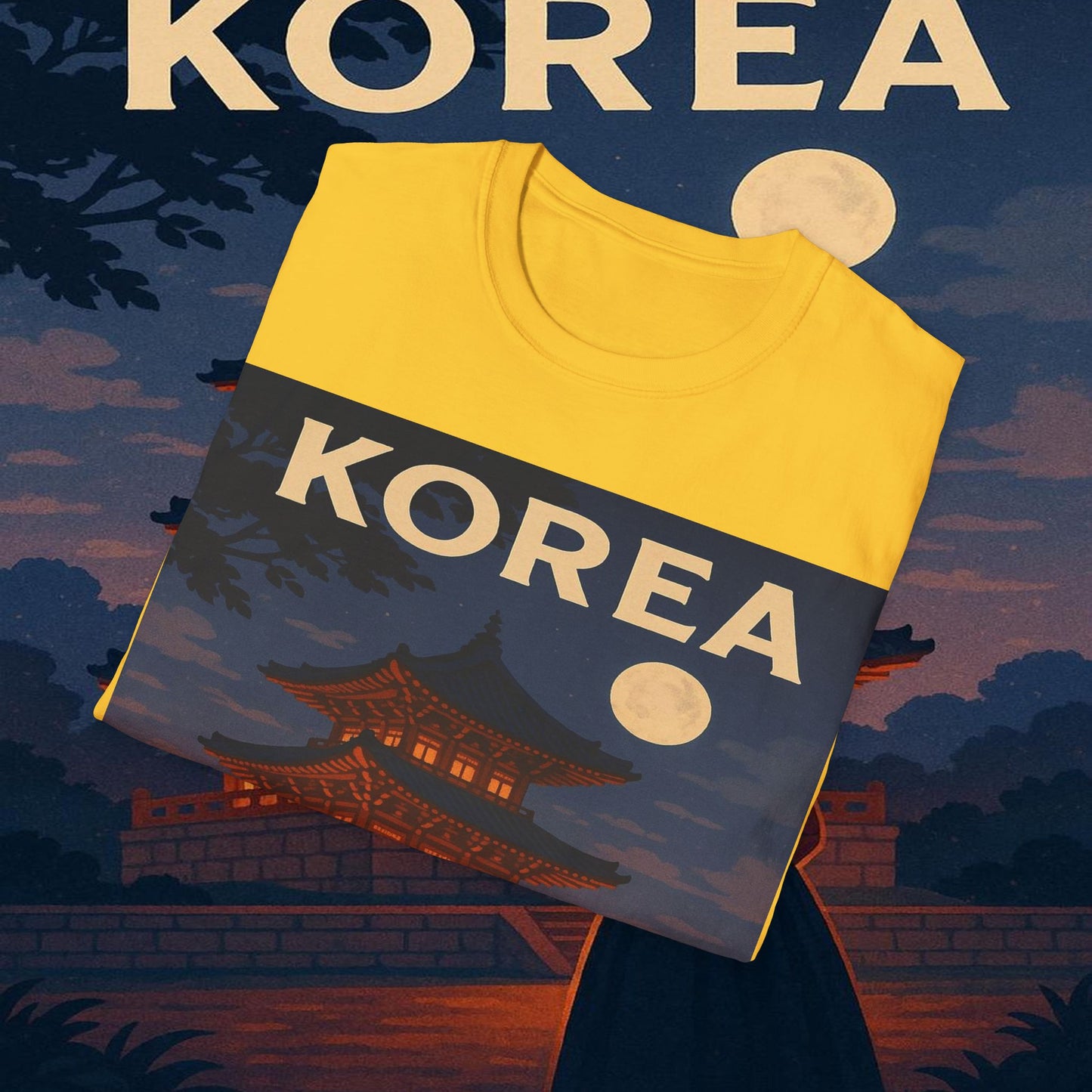 "Camiseta corea 🌸 – Tradición milenaria y modernidad vibrante"