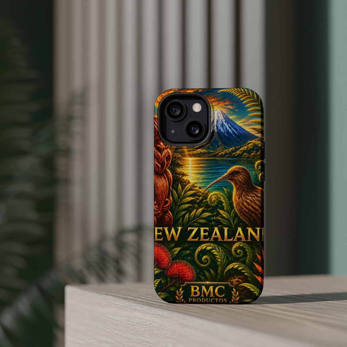 "New Zealand Reinforced Magnetic Case🏞️ – A paradise of nature and adventure"