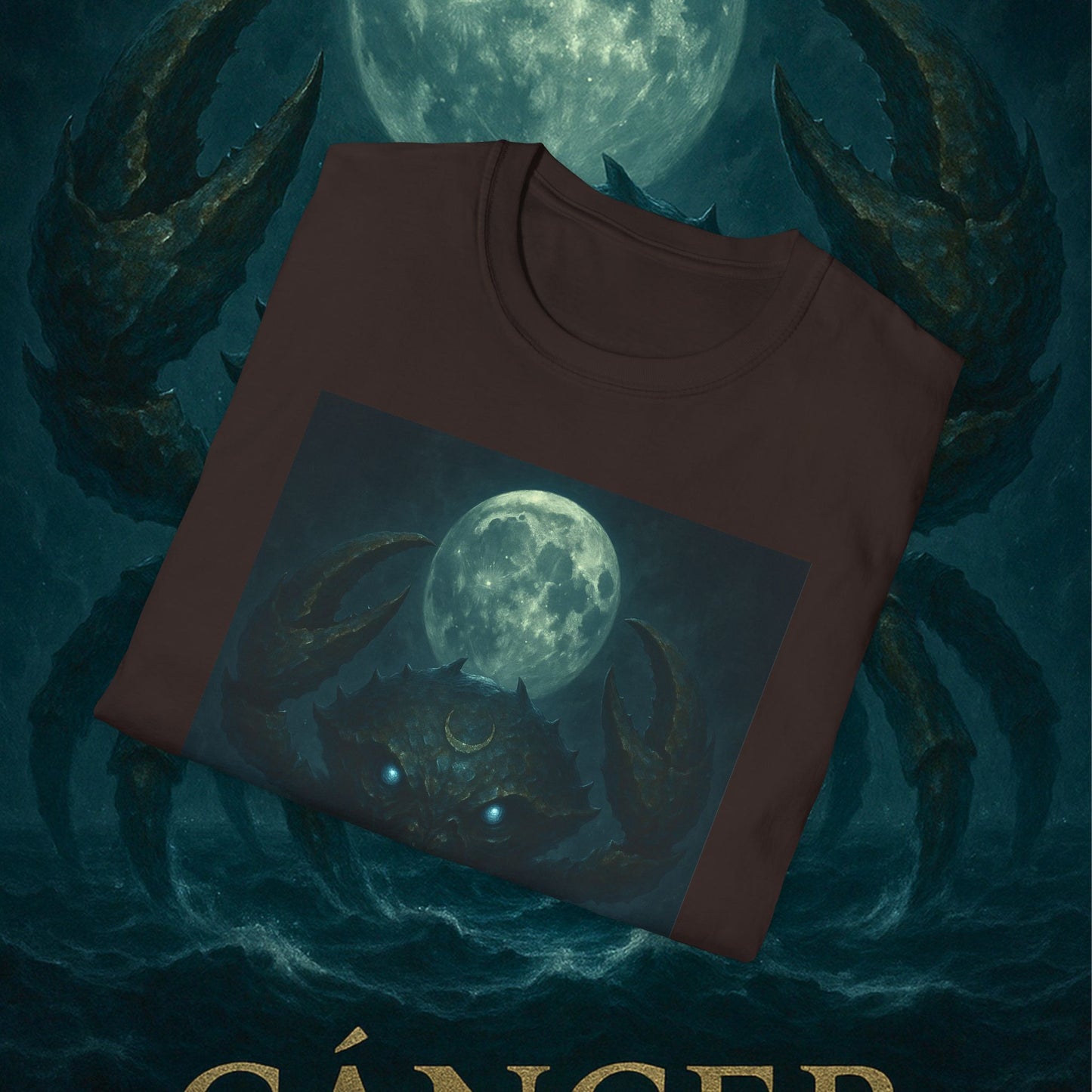 "Camiseta ♋ Cáncer — Guardián de las profundidades"