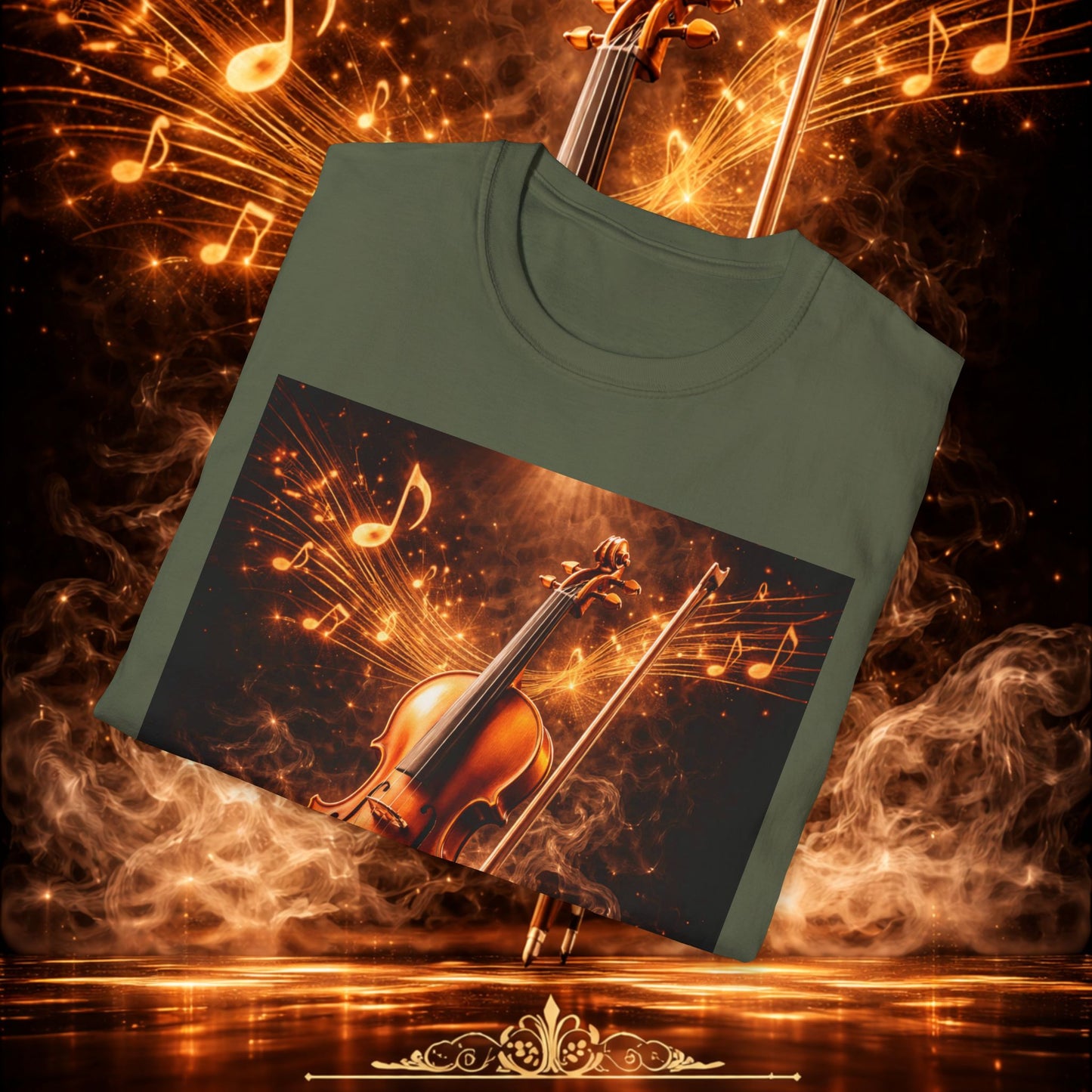 "Camiseta violin 🎻🔥 Toca con el alma. Quema con cada nota.” 🔥🎻