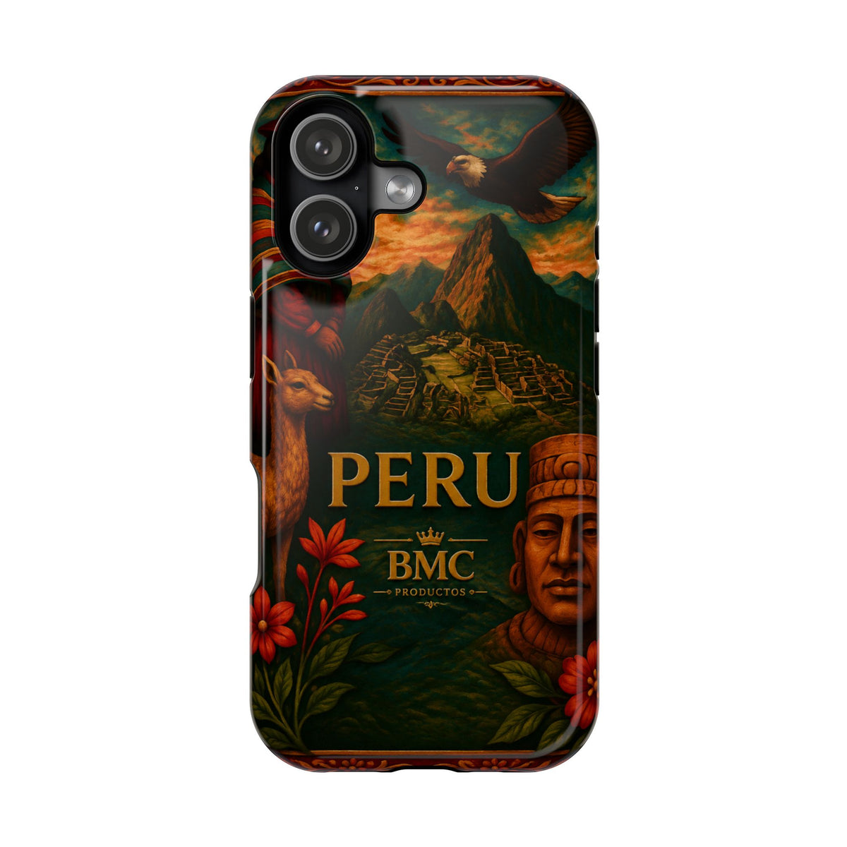 "Peru: Mysticism, History, and Eternal Wonders Reinforced Magnetic Case 🏔️🦙🛕"