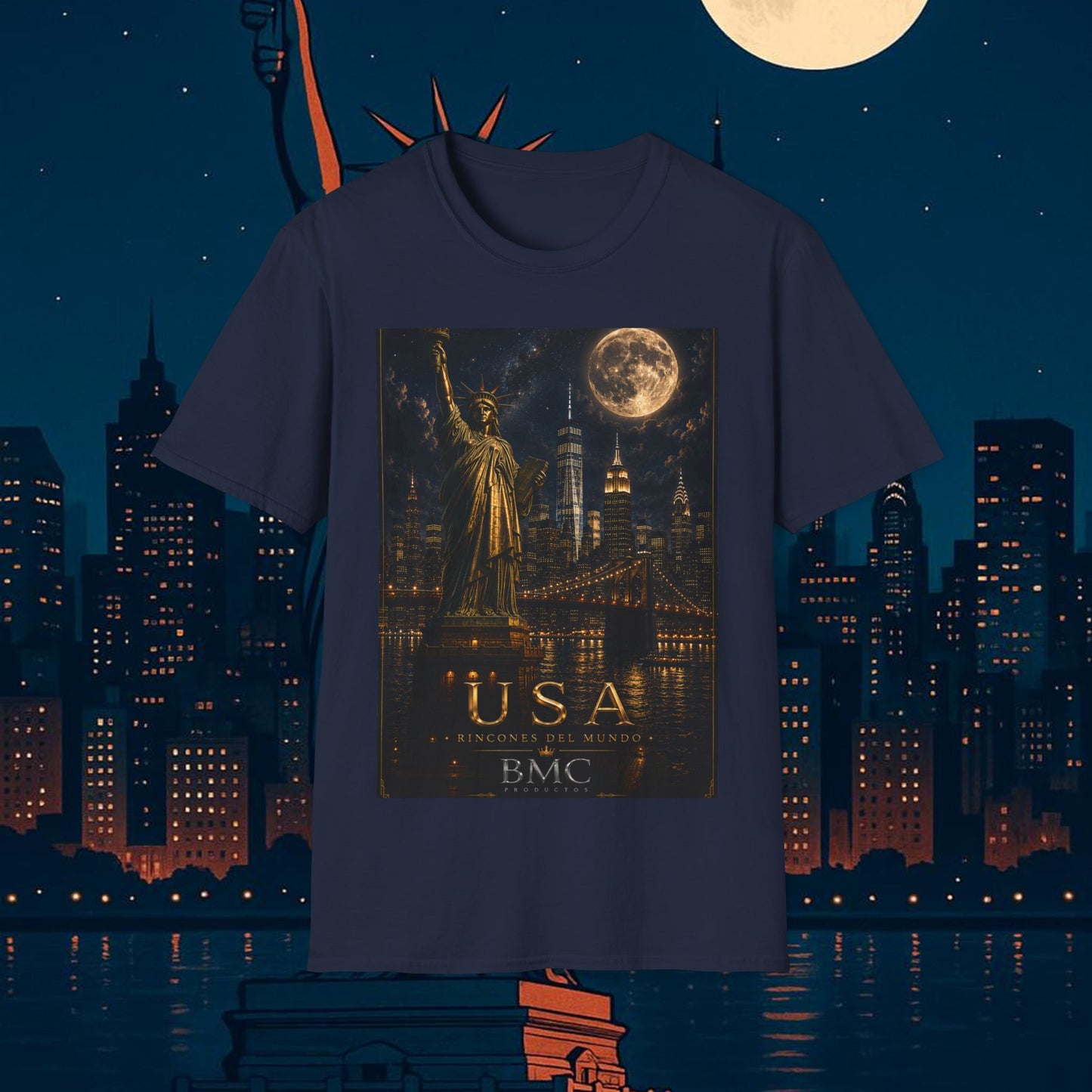 "Camiseta Estados Unidos: Sueños, Libertad y Grandes Horizontes 🗽🏜️🌆"