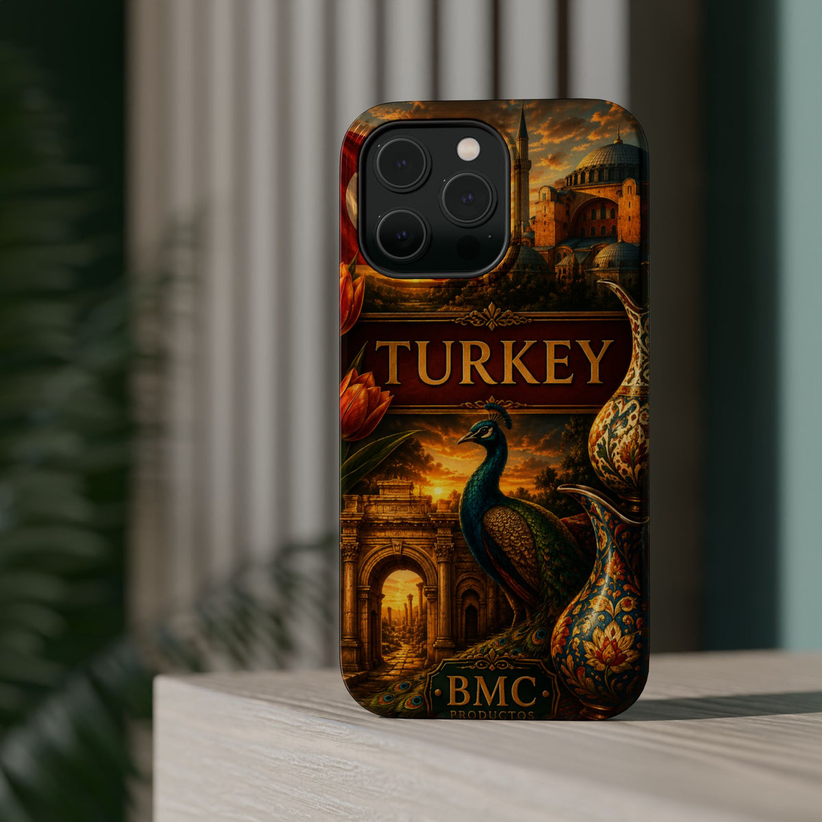"Reinforced Magnetic Case Turkey✨ – Where East meets West"