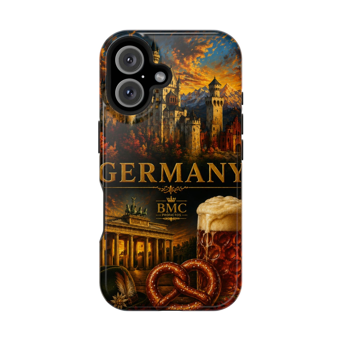 "Funda Magnética Reforzada Alemania: Fortaleza, Historia y Tradición 🎖️🏰🍺"