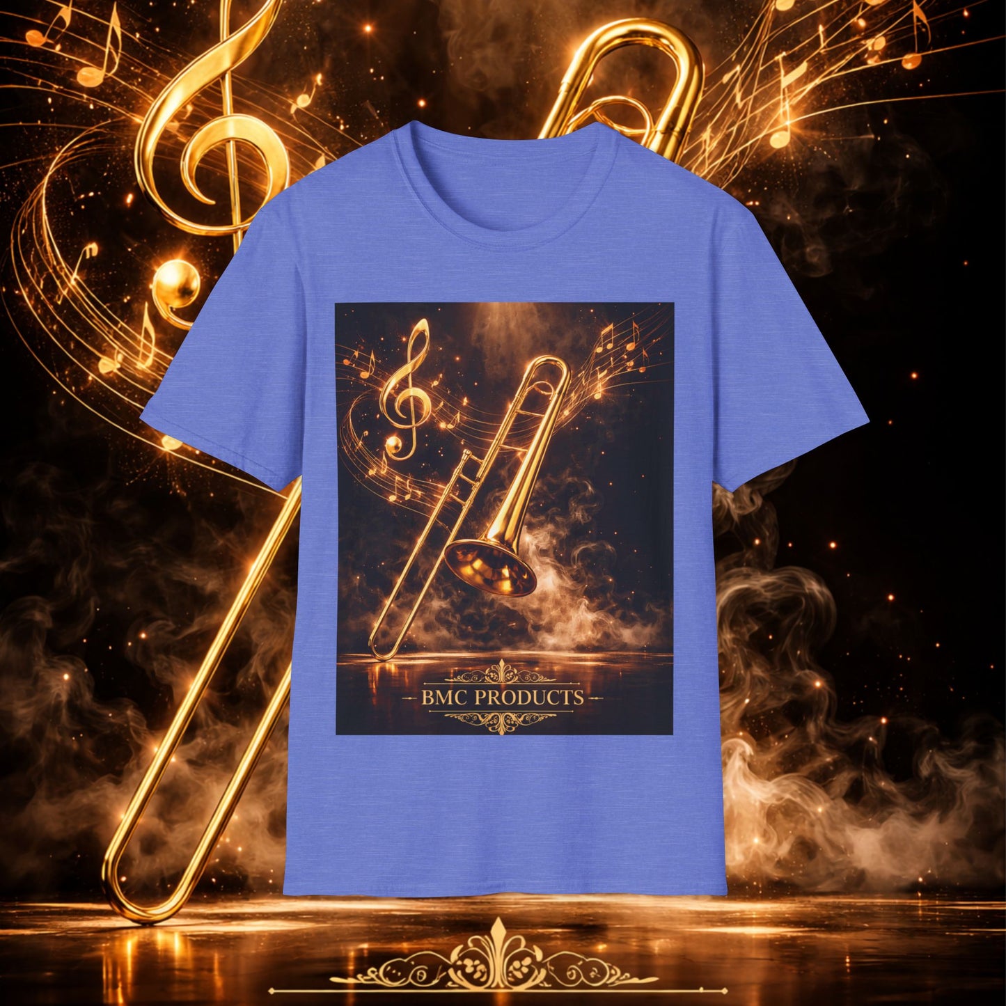"Camiseta Trombón 🎷🔥No todos los fuegos hacen ruido… algunos tocan el alma.” 🔥🎷