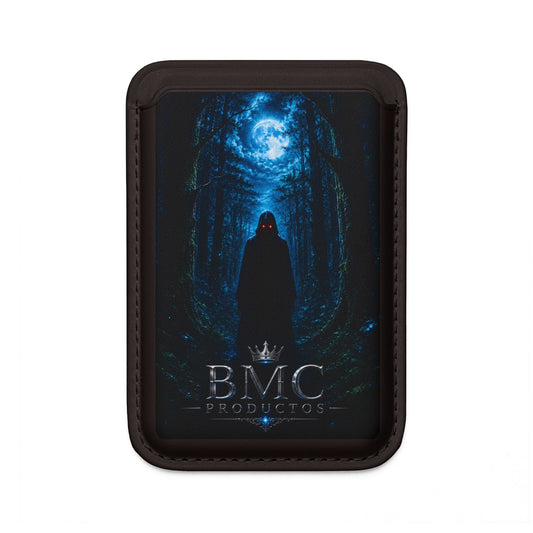"🖤 Cartera Mística Vegana - Compatible con MagSafe® 🖤 El Vigía del Bosque Oscuro"