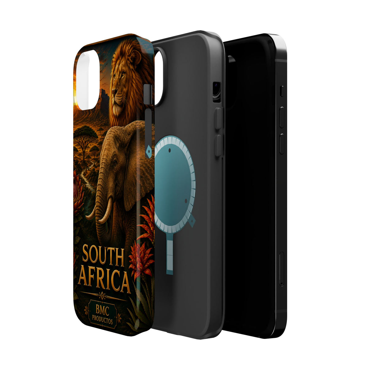 "Reinforced Magnetic Case South Africa 🌍 – A world of adventure and diversity"