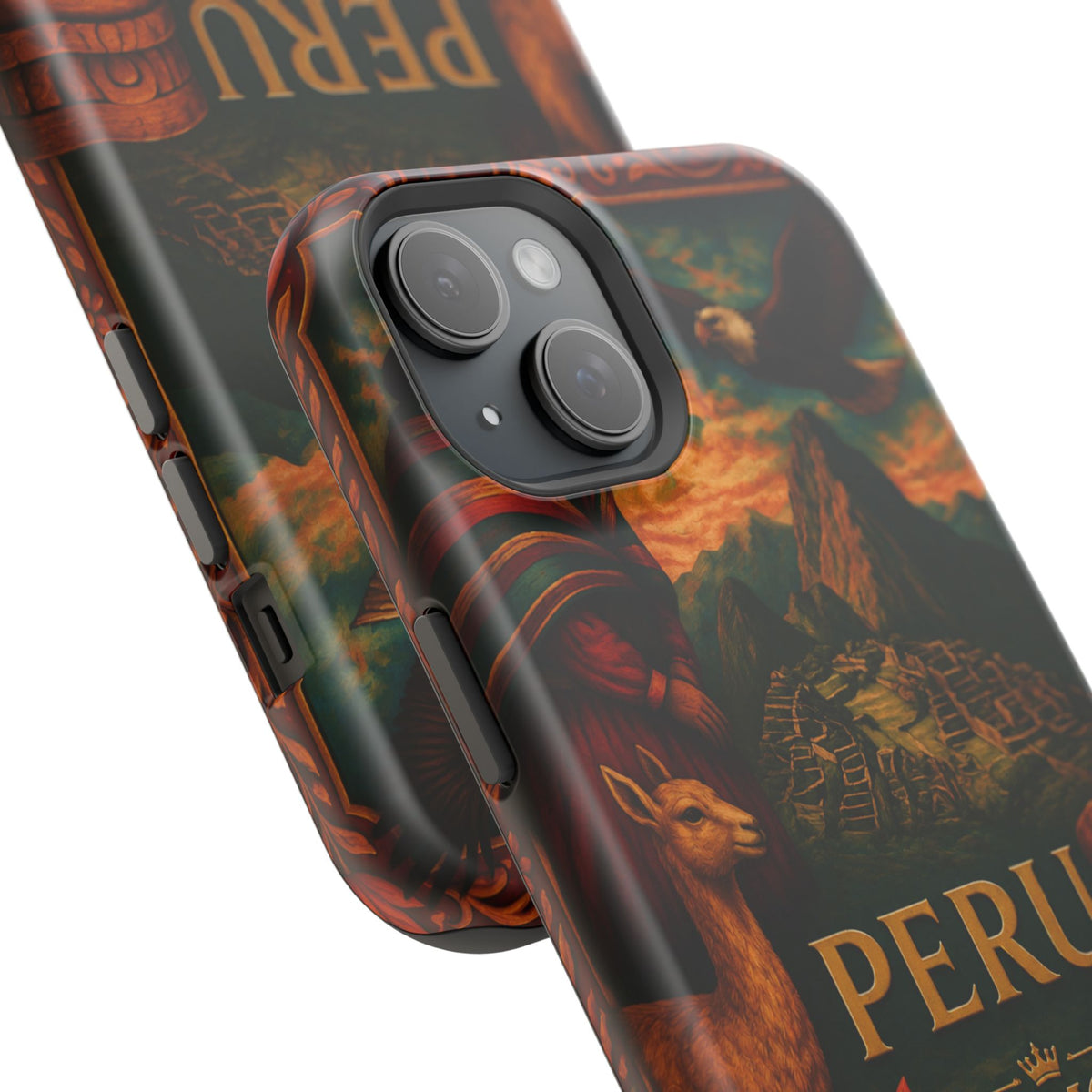 "Peru: Mysticism, History, and Eternal Wonders Reinforced Magnetic Case 🏔️🦙🛕"