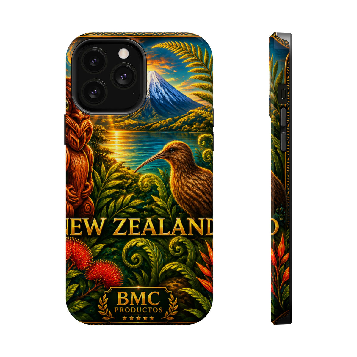 "New Zealand Reinforced Magnetic Case🏞️ – A paradise of nature and adventure"