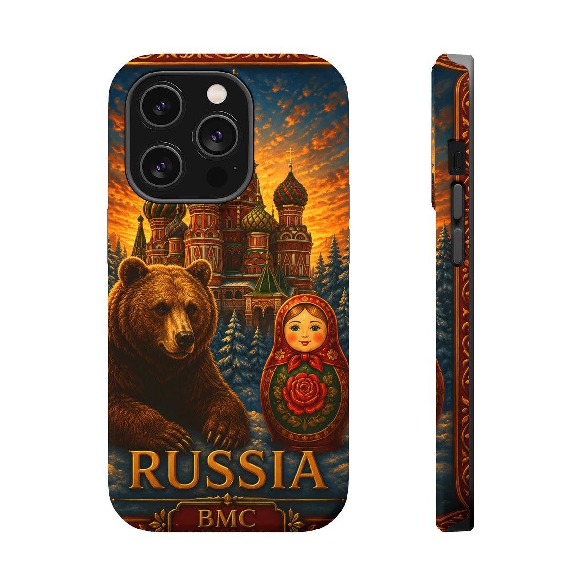 "Reinforced Magnetic Case Russia❄️ – Land of history, mystery, and grandeur"