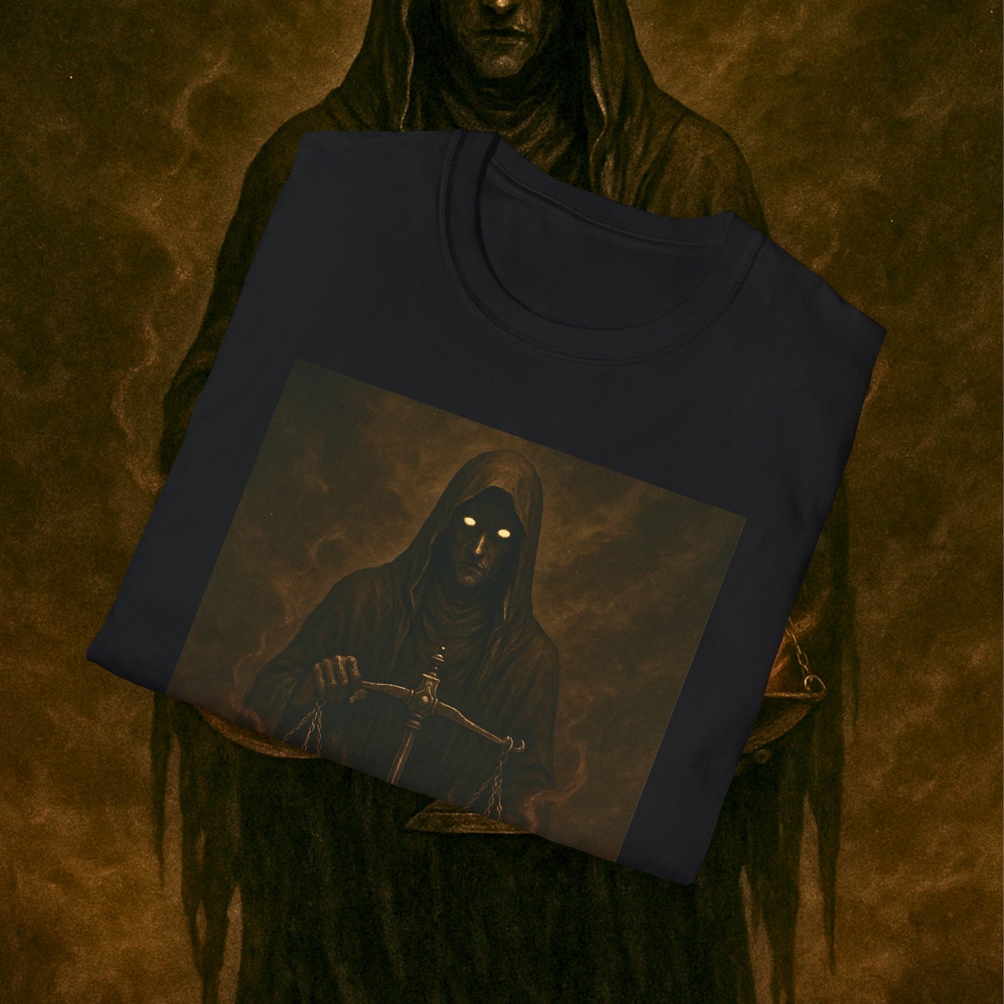 "Camiseta LIBRA – El Guardián del Equilibrio"