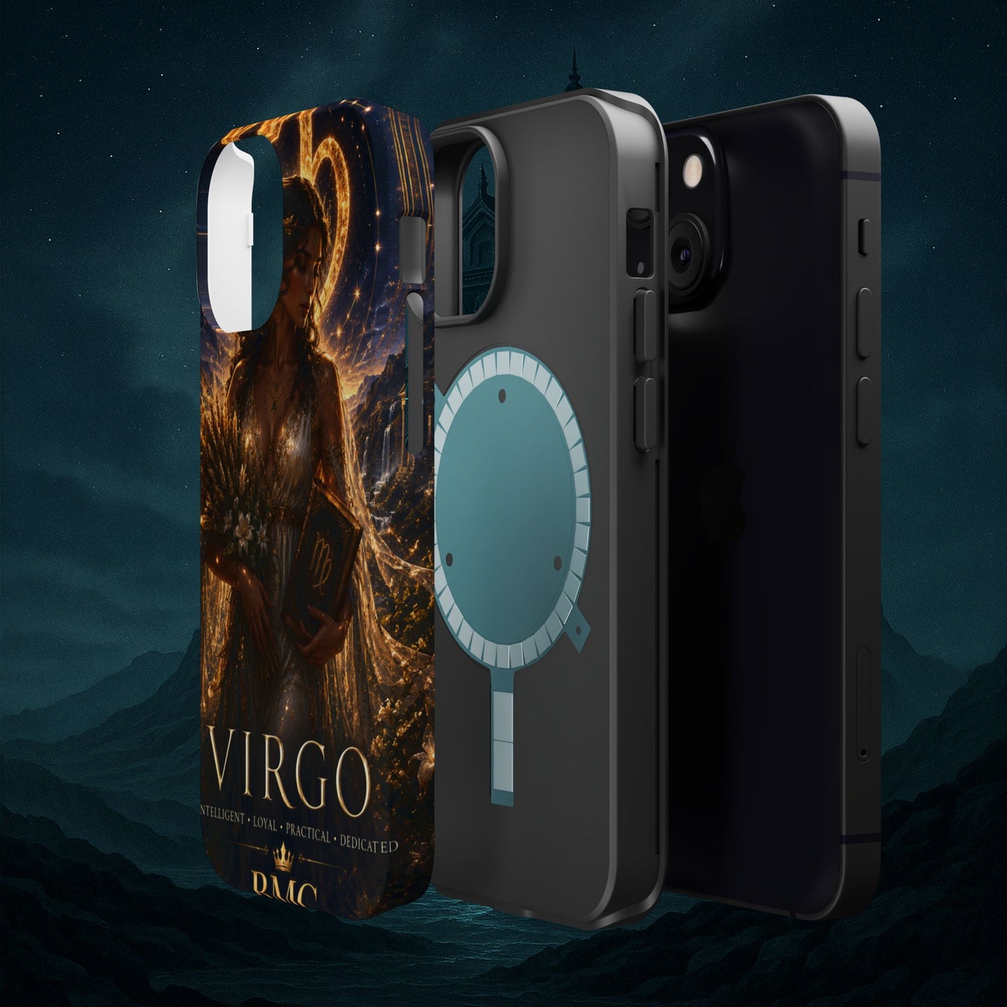 "Funda Magnética Reforzada ♍ Virgo-La Guardiana del Conocimiento"