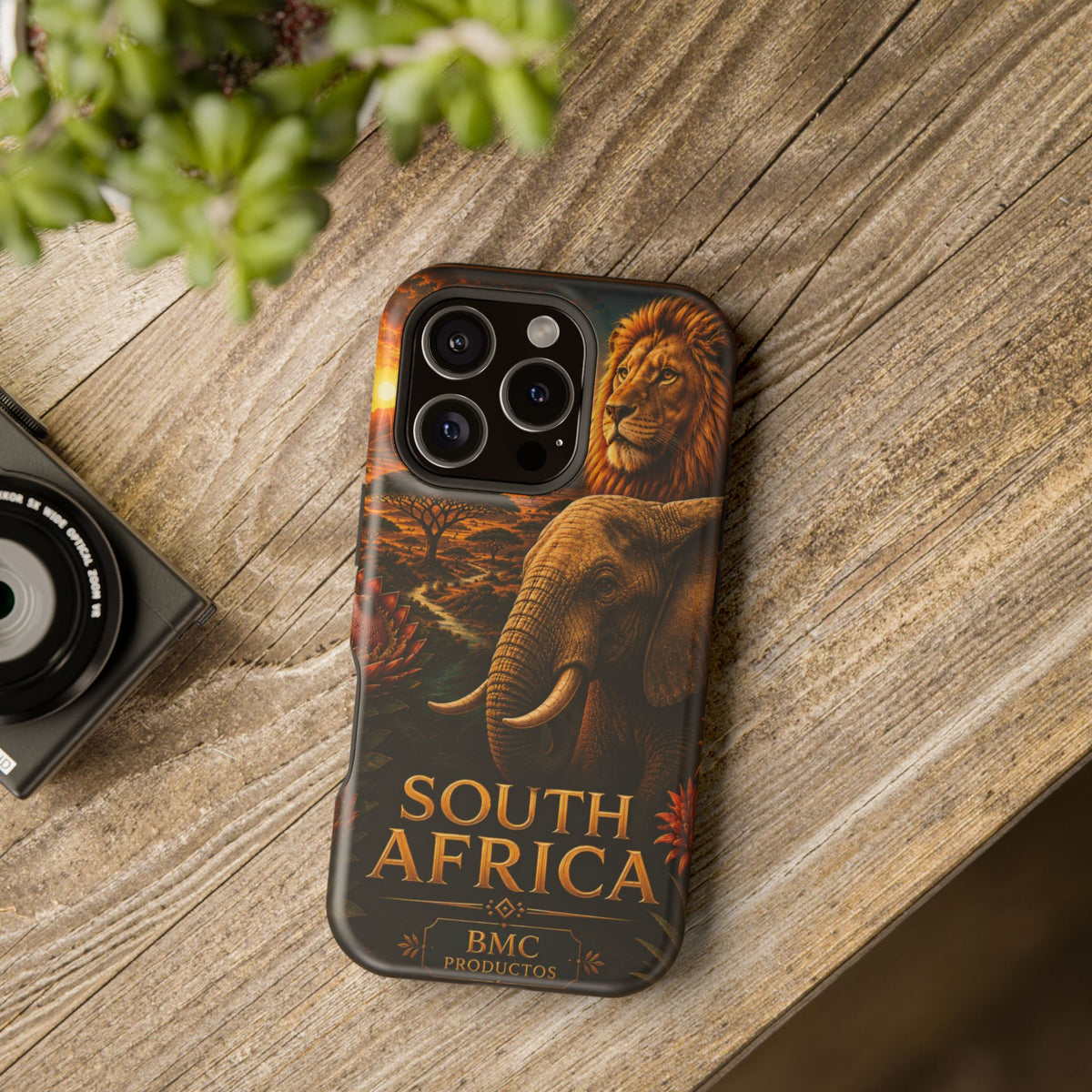 "Reinforced Magnetic Case South Africa 🌍 – A world of adventure and diversity"