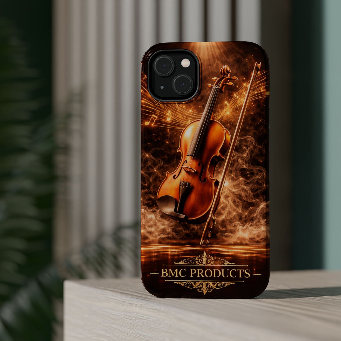"Funda Magnética Reforzada Magnética Reforzada violin 🎻🔥 “Toca con el alma. Quema con cada nota.” 🔥🎻