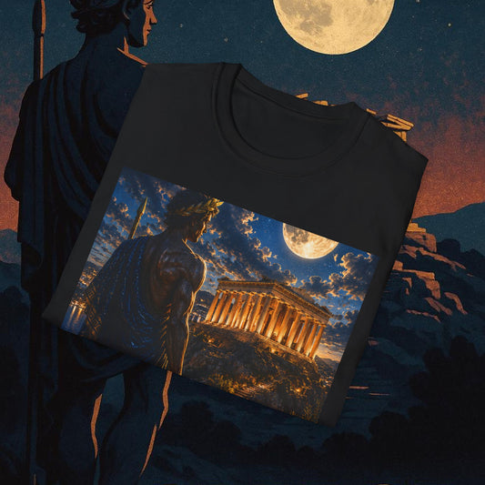 "Camiseta Grecia: Cuna de Dioses, Maravillas y Filosofía 🌊🏛️⚡"