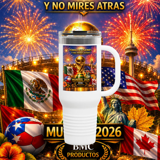 "taza de Viaje Aislada mundial 2026 dia"