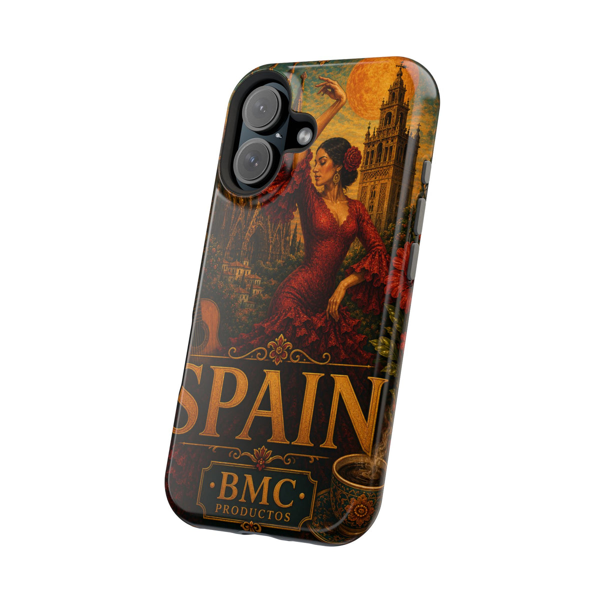 "Reinforced Magnetic Case Spain: Passion, Art, and Flavors That Make You Fall in Love 🎨💃🍷" 
