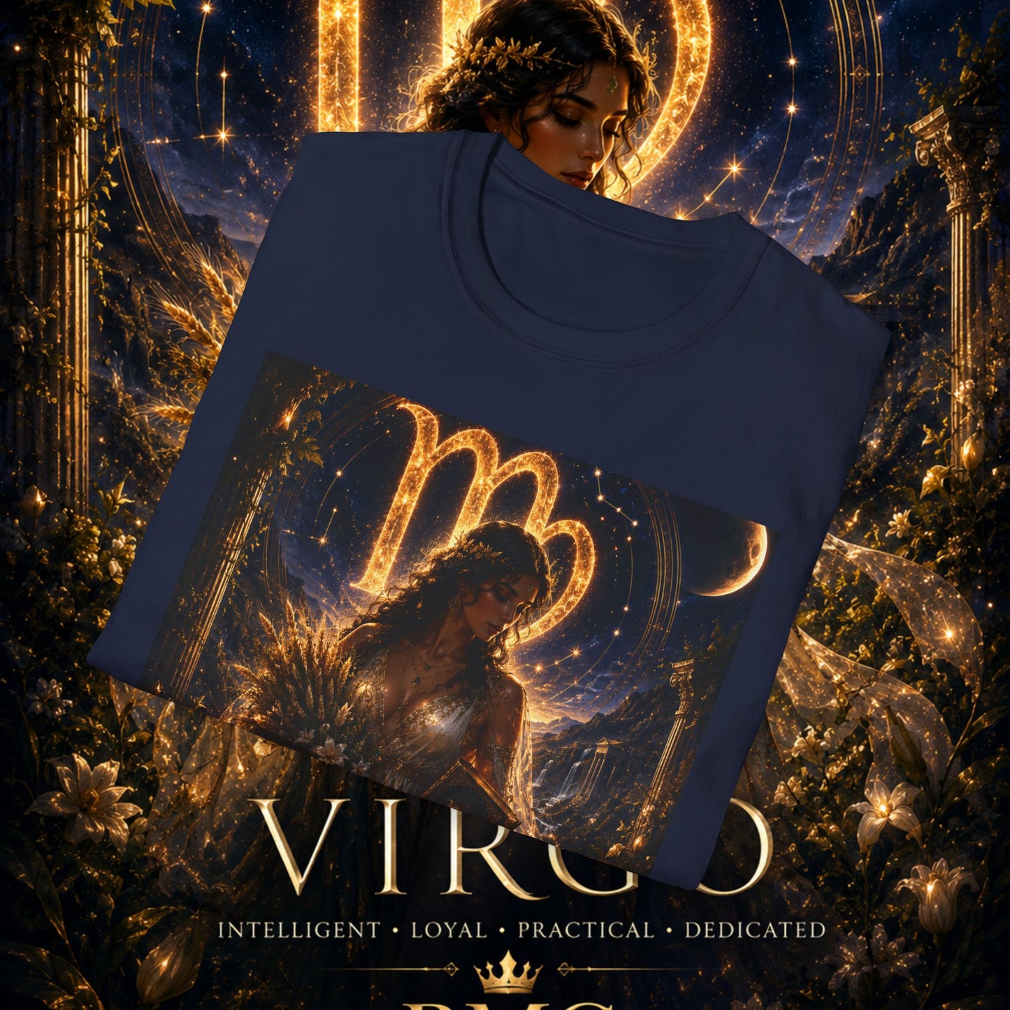 "Camiseta ♍ Virgo-La Guardiana del Conocimiento"