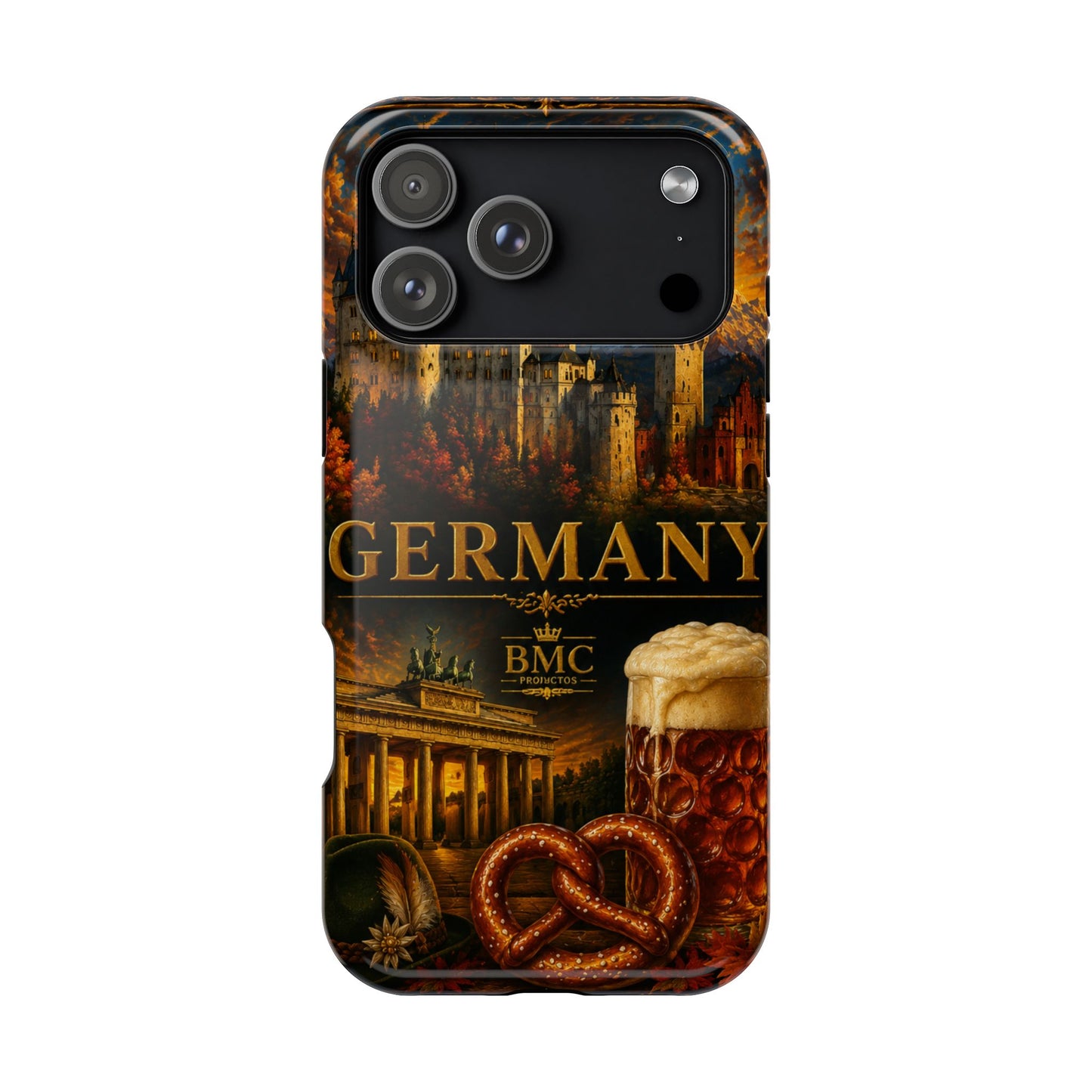 "Funda Magnética Reforzada Alemania: Fortaleza, Historia y Tradición 🎖️🏰🍺"