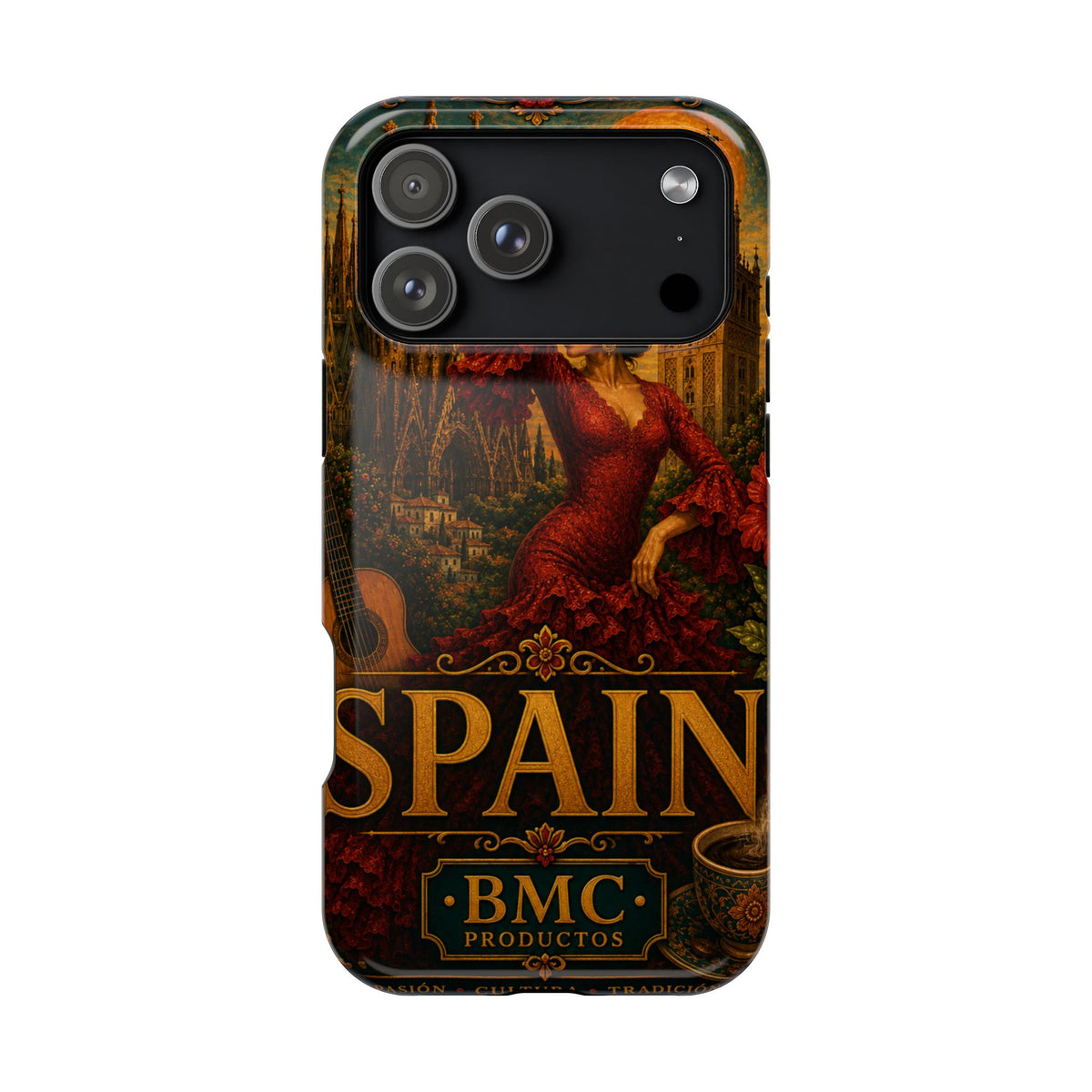 "Reinforced Magnetic Case Spain: Passion, Art, and Flavors That Make You Fall in Love 🎨💃🍷" 