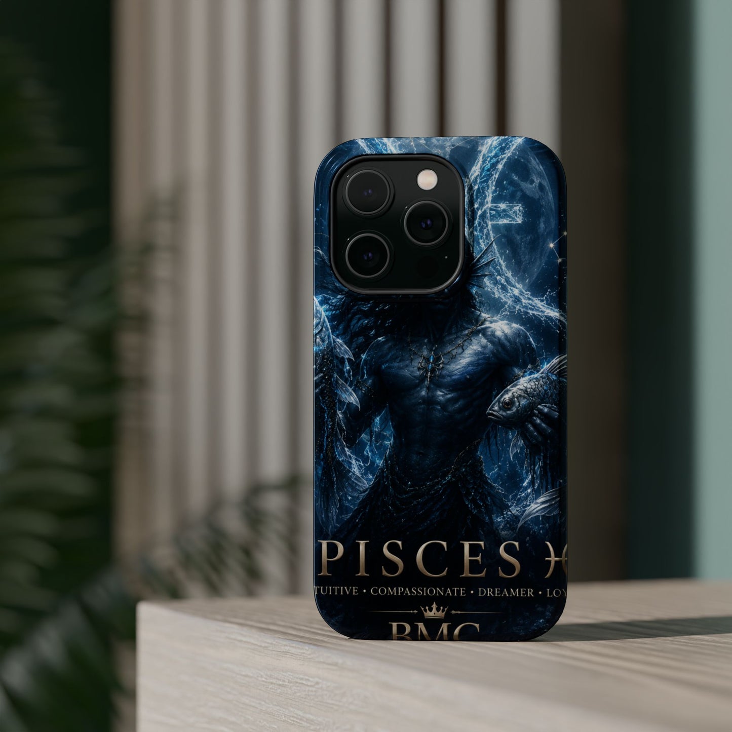 "Funda Magnética Reforzada Piscis — El Guardián de las Profundidades"