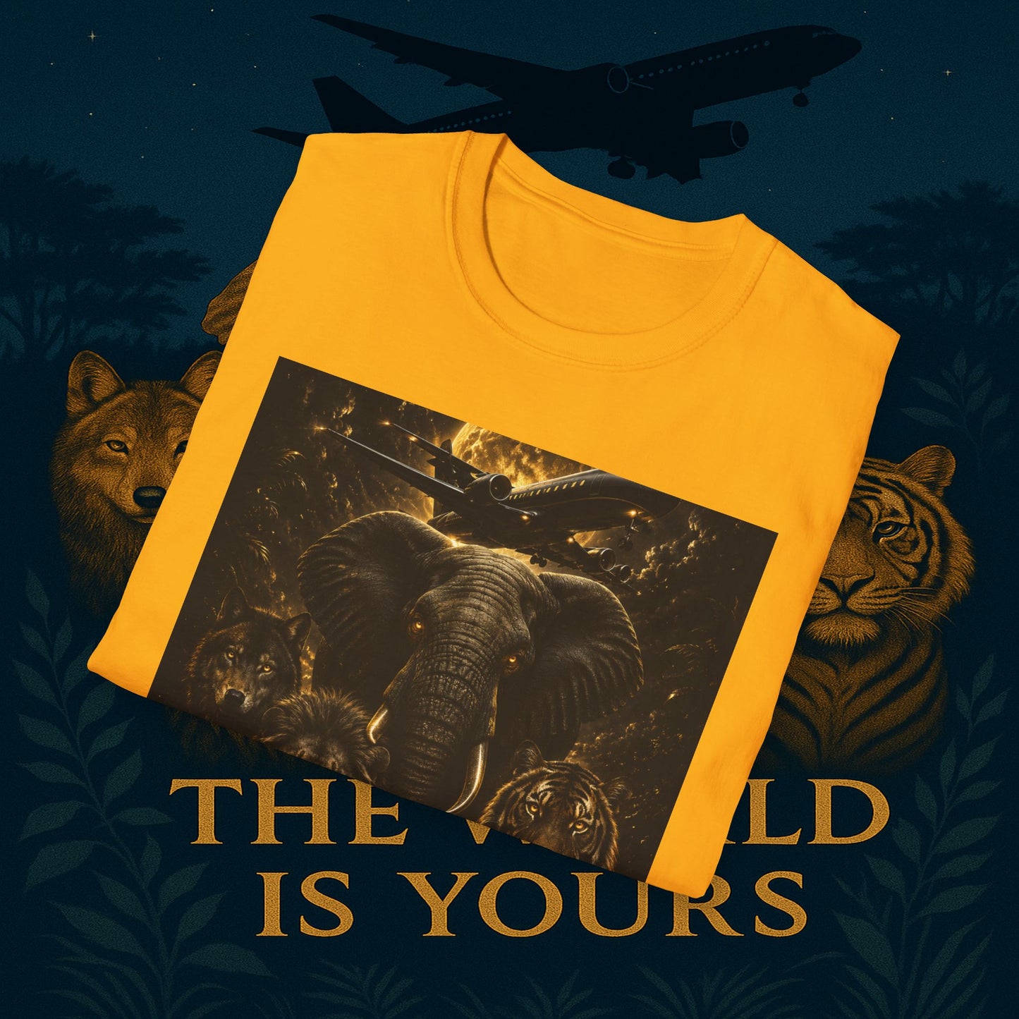 "Camiseta El mundo es tuyo"🌍✨