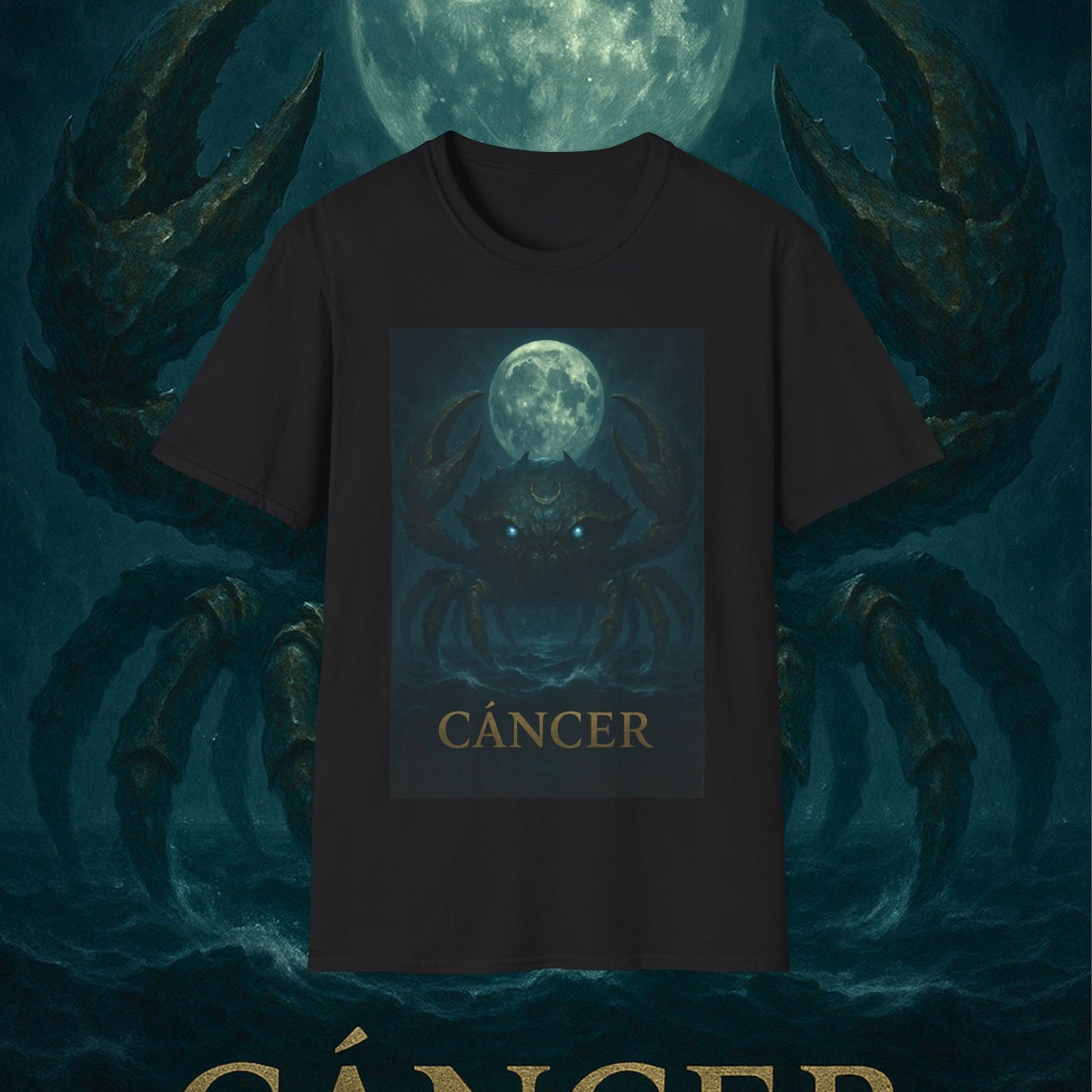 "Camiseta ♋ Cáncer — Guardián de las profundidades"
