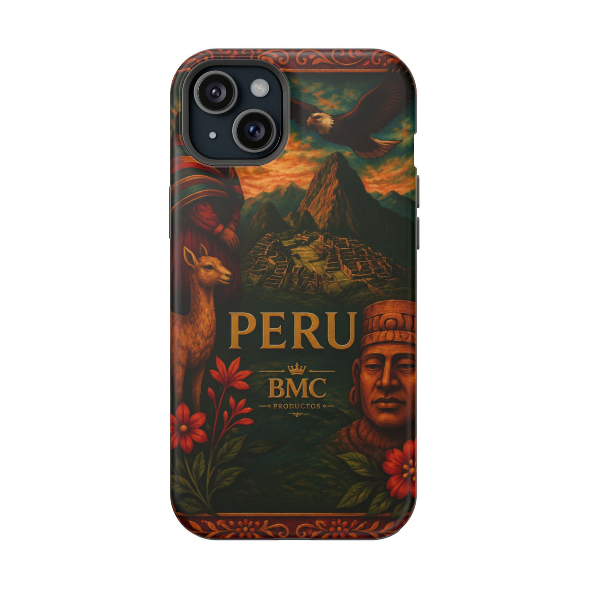 "Peru: Mysticism, History, and Eternal Wonders Reinforced Magnetic Case 🏔️🦙🛕"