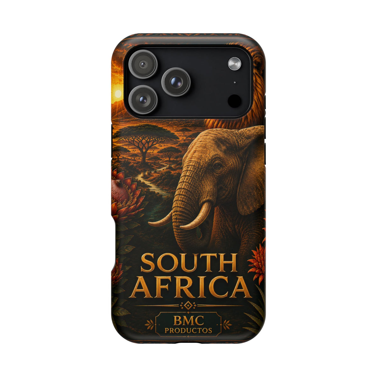 "Reinforced Magnetic Case South Africa 🌍 – A world of adventure and diversity"