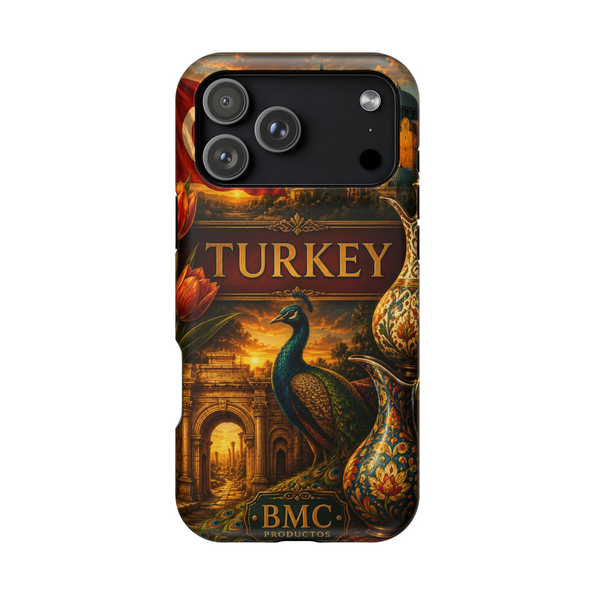 "Reinforced Magnetic Case Turkey✨ – Where East meets West"