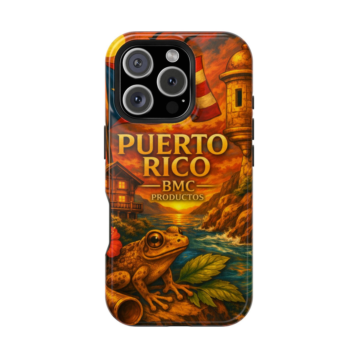 "Reinforced Magnetic Case Puerto Rico – Caribbean rhythm, soul, and color"