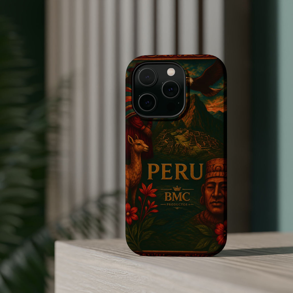 "Peru: Mysticism, History, and Eternal Wonders Reinforced Magnetic Case 🏔️🦙🛕"