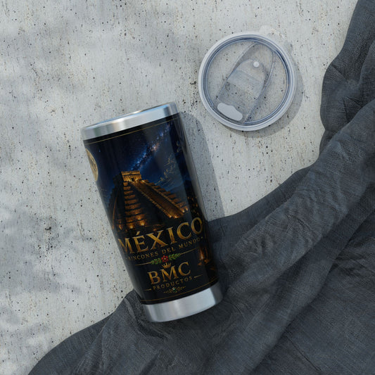 "Vaso Térmico Vagabond 20oz México: Tierra de Colores, Cultura y Corazón 🌵🎉🪅"