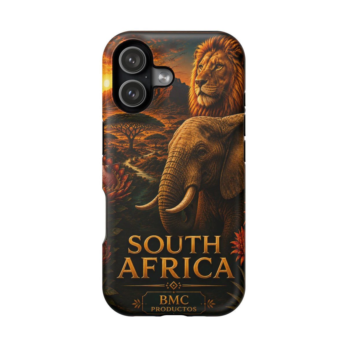 "Reinforced Magnetic Case South Africa 🌍 – A world of adventure and diversity"