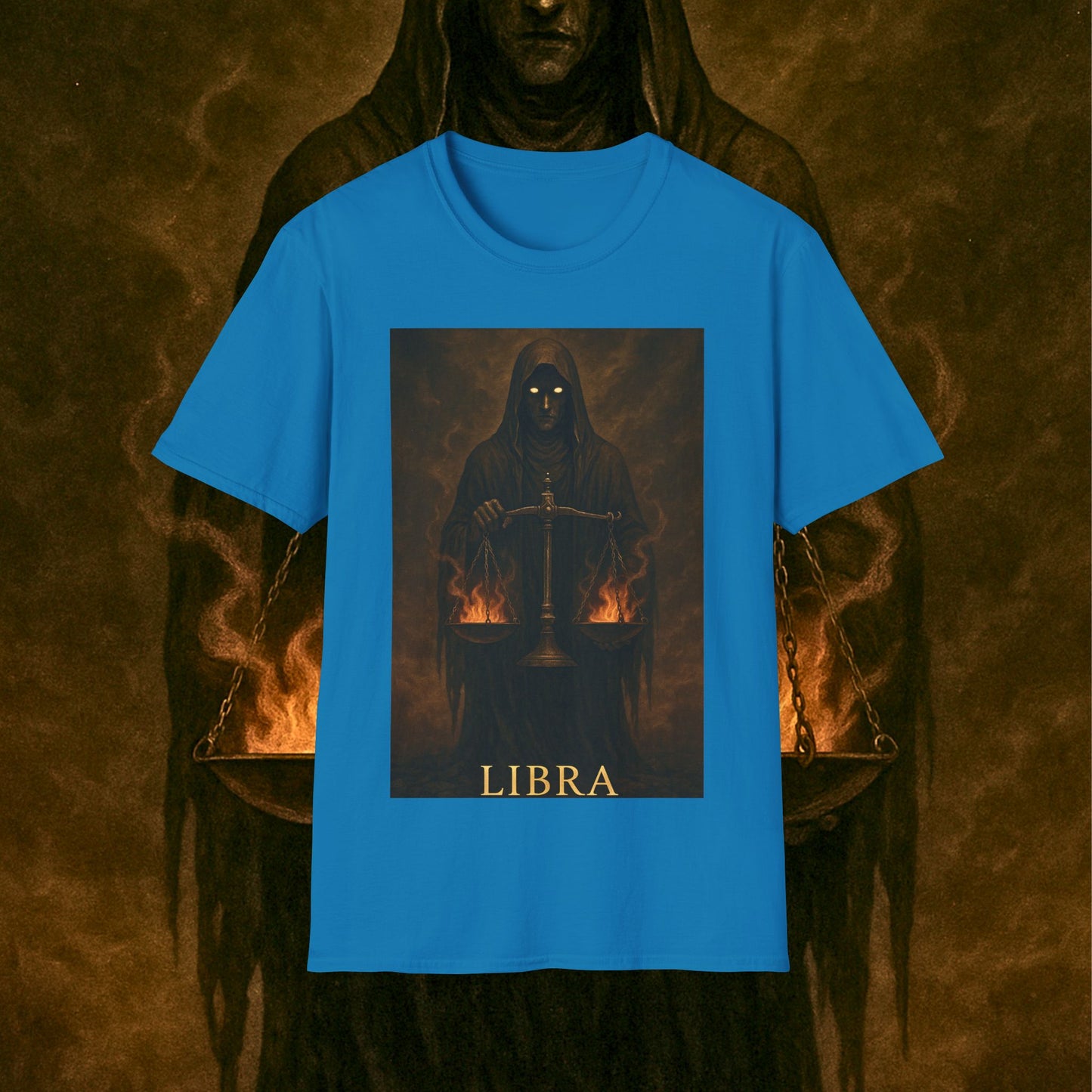"Camiseta LIBRA – El Guardián del Equilibrio"