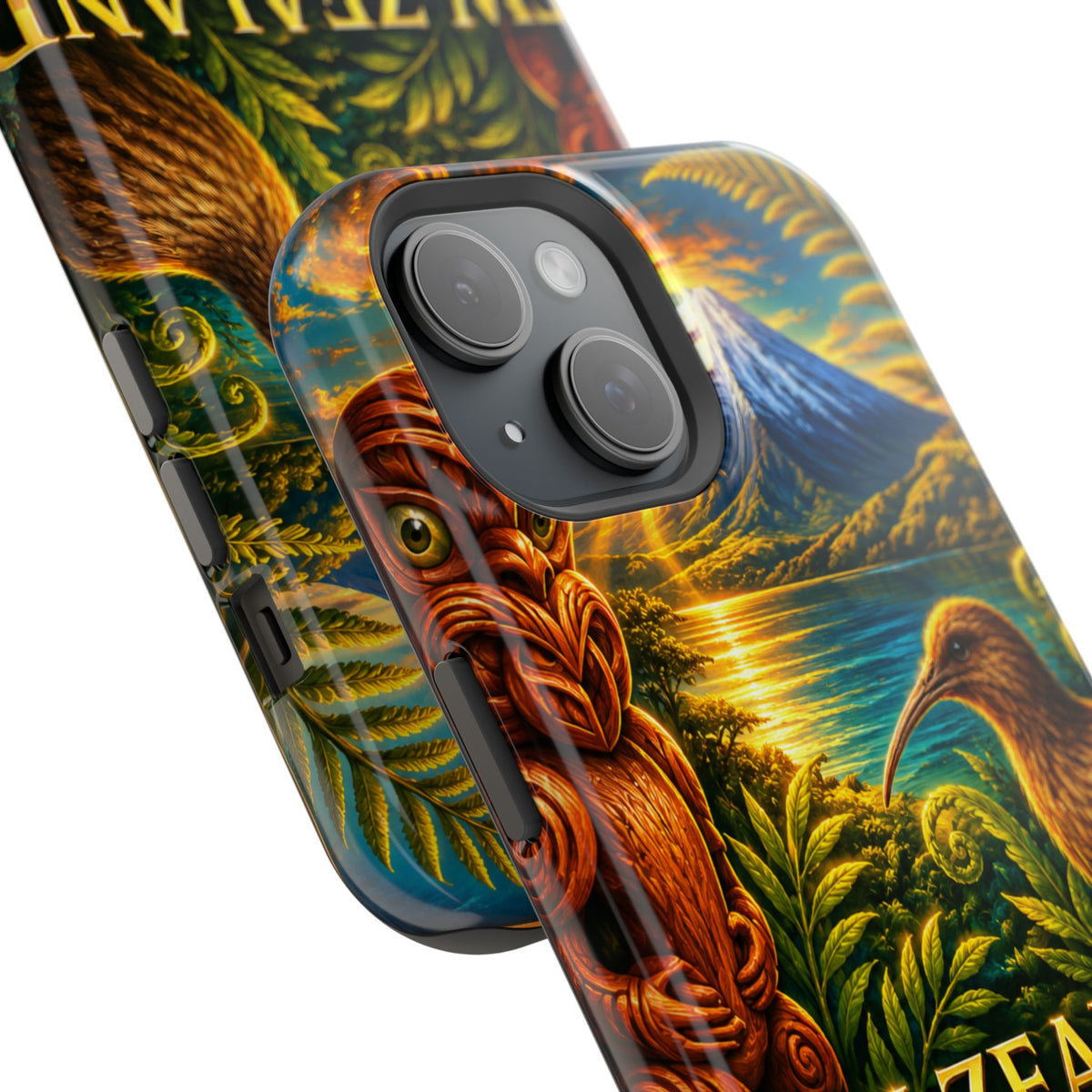 "New Zealand Reinforced Magnetic Case🏞️ – A paradise of nature and adventure"