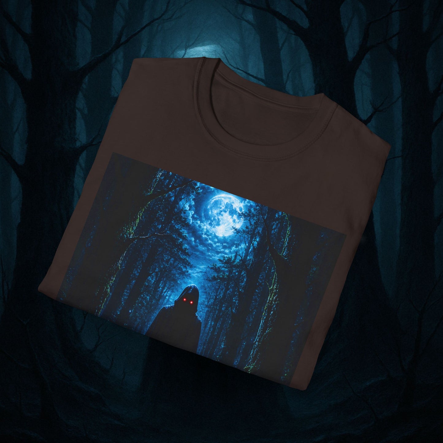 "Camiseta 🖤 El Vigía del Bosque Oscuro"