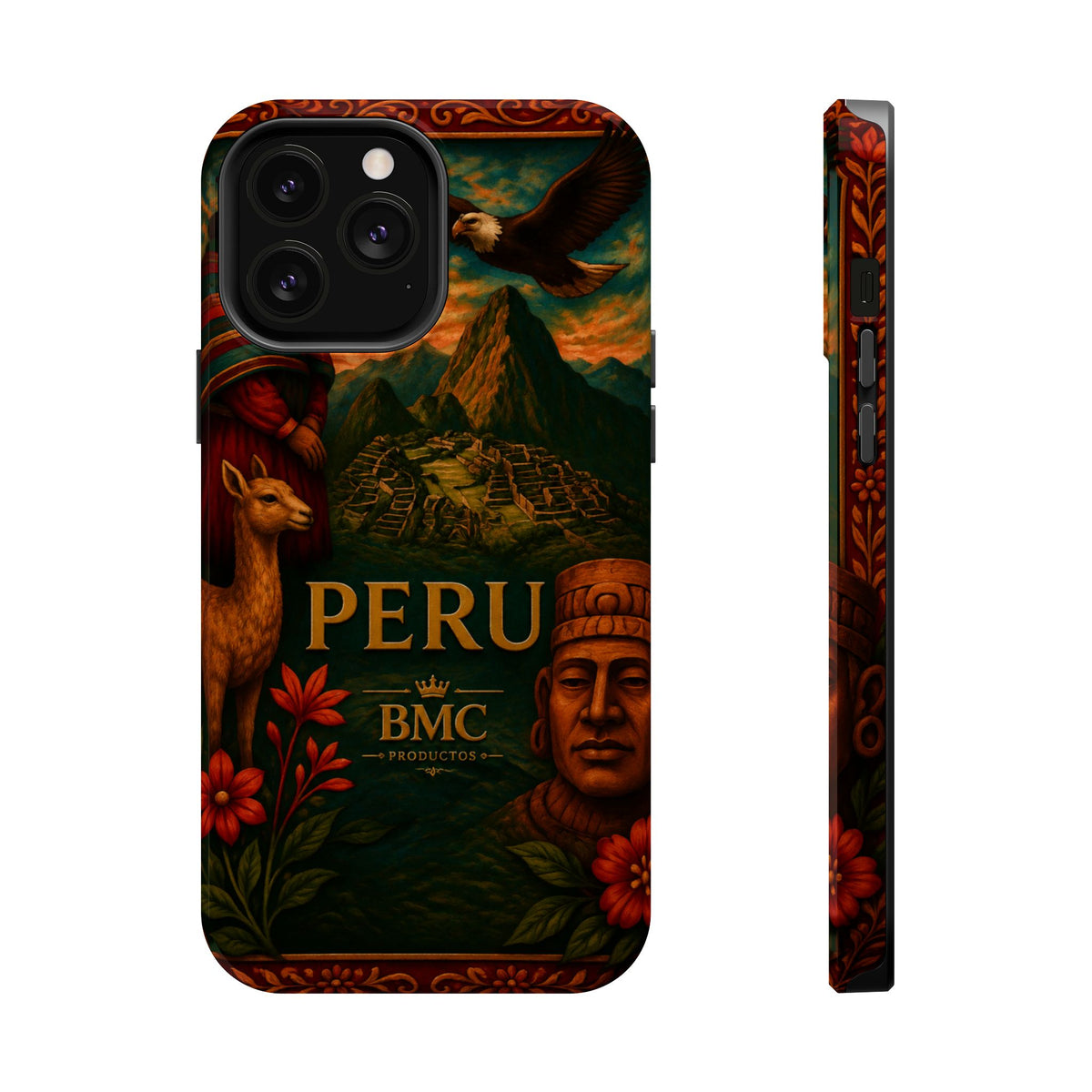 "Peru: Mysticism, History, and Eternal Wonders Reinforced Magnetic Case 🏔️🦙🛕"